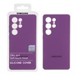 قاب سیلیکونی پاک کنی اورجینال Master Quality مدل Samsung Galaxy S25 Ultra - ارغوانی (پک دار)