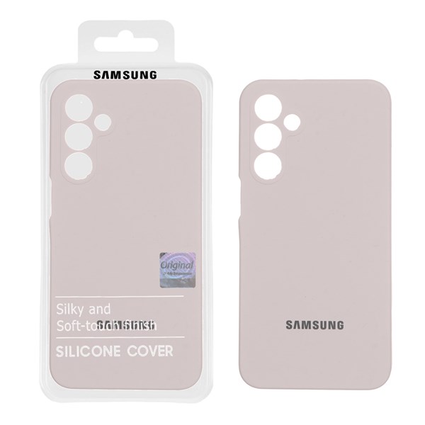 قاب سیلیکونی پاک کنی اورجینال Master Quality مدل Samsung Galaxy A16 - خاکی (پک دار)