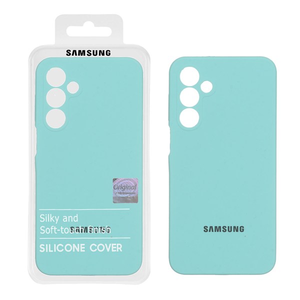 قاب سیلیکونی پاک کنی اورجینال Master Quality مدل Samsung Galaxy A16 - سبزآبی (پک دار)