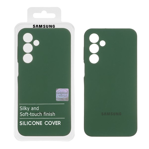 قاب سیلیکونی پاک کنی اورجینال Master Quality مدل Samsung Galaxy A16 - سبز تیره (پک دار)