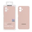 قاب سیلیکونی پاک کنی اورجینال Master Quality مدل Samsung Galaxy A06 - کرم نارنجی (پک دار)