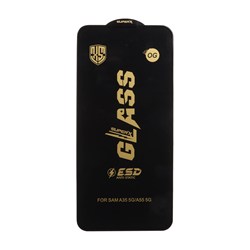 محافظ صفحه نمایش شیشه ای درجه یک Full Cover Super X OG - ESD OVOG مدل Samsung Galaxy A27 / A35 / A55