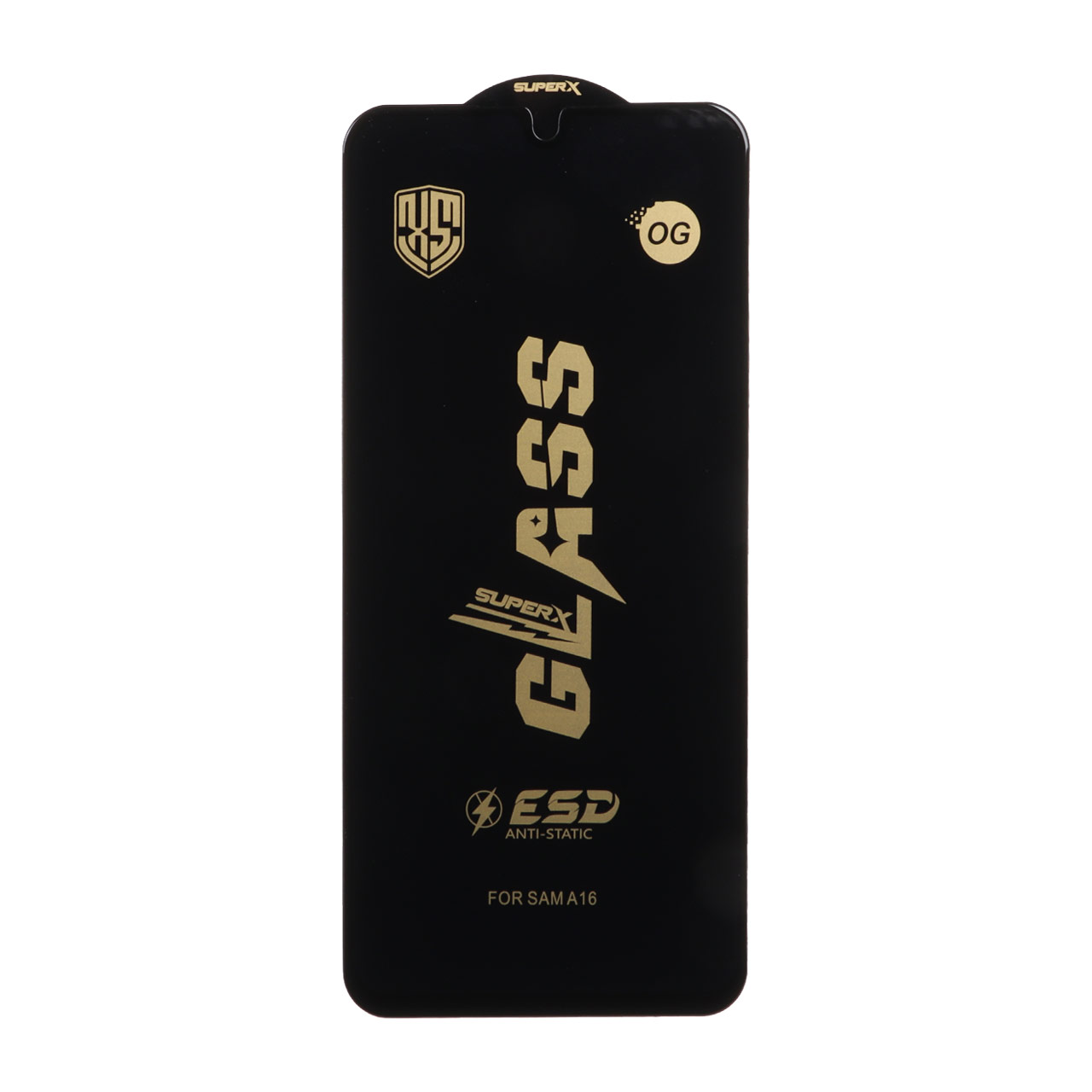 محافظ صفحه نمایش شیشه ای درجه یک Full Cover Super X OG - ESD OVOG مدل Samsung Galaxy A17 / A16 / A26