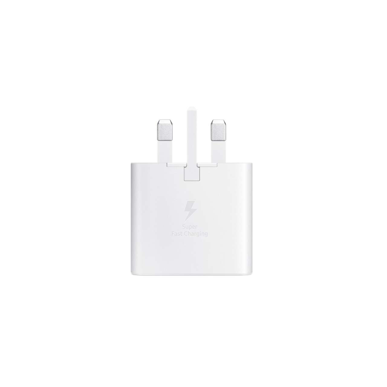 شارژر سه پین SAMSUNG 25W اصلی S24 FE T2510 ( فست و PD) سفید DST (شش ماهه شرکتی)