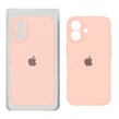 قاب سیلیکونی پاک کنی محافظ لنزدار اورجینال Apple iPhone 16 - گلبهی (پک اصلی)