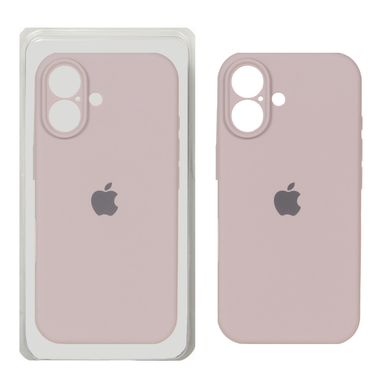 قاب سیلیکونی پاک کنی محافظ لنزدار اورجینال Apple iPhone 16 - کالباسی (پک اصلی)