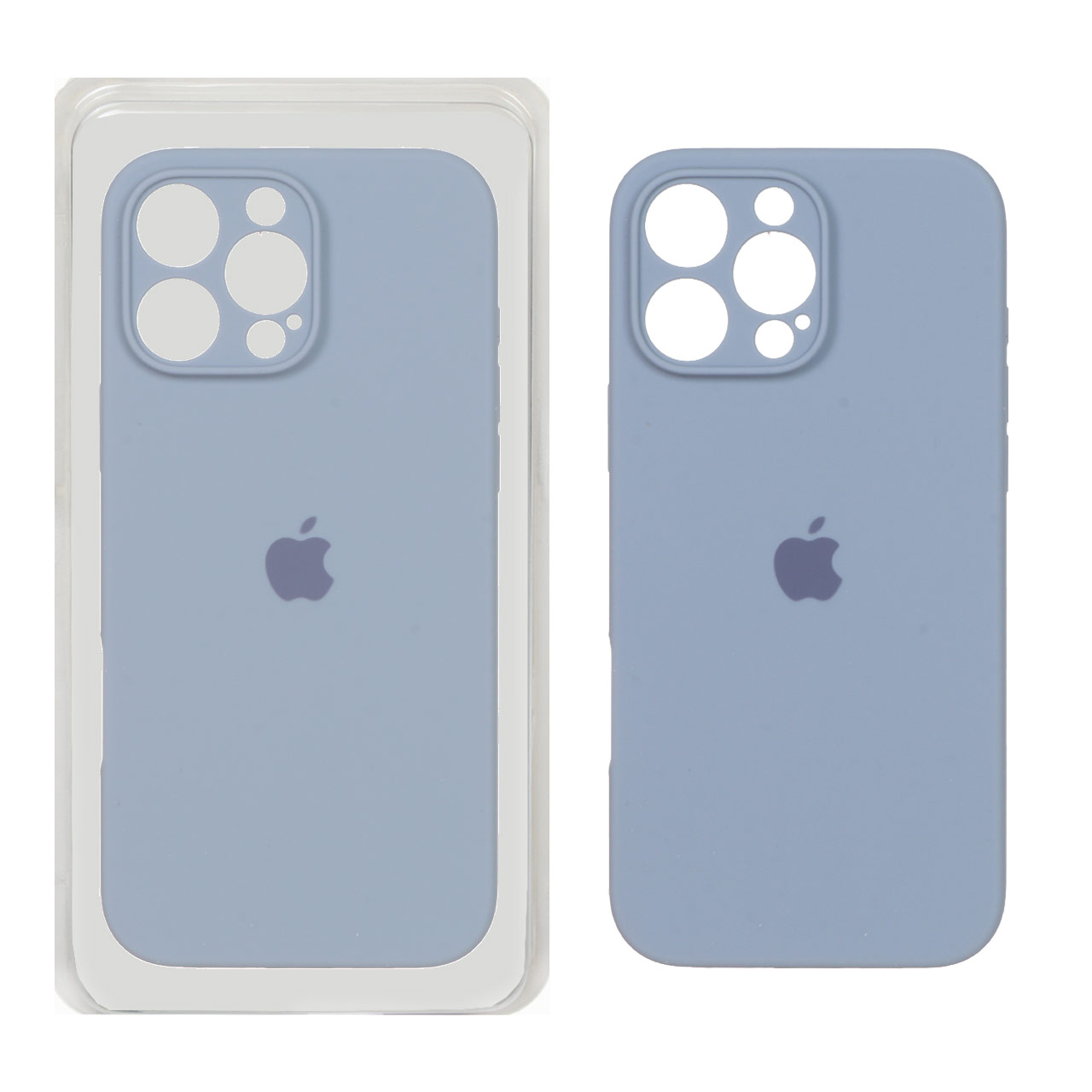 قاب سیلیکونی پاک کنی محافظ لنزدار اورجینال Apple iPhone 16 Pro Max - فیلی (پک اصلی)