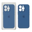 قاب سیلیکونی پاک کنی محافظ لنزدار اورجینال Apple iPhone 16 Pro - آبی اقیانوسی (پک اصلی)