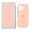 قاب سیلیکونی پاک کنی محافظ لنزدار اورجینال Apple iPhone 16 Pro - گلبهی (پک اصلی)