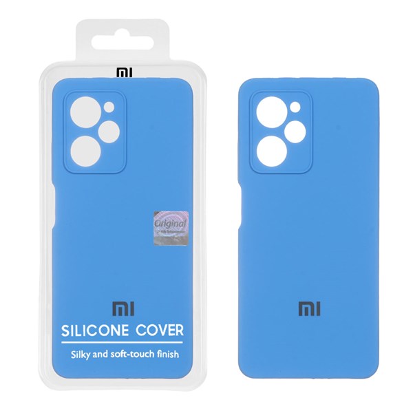 قاب سیلیکونی پاک کنی اورجینال Master Quality مدل Xiaomi Poco X5 Pro 5G - آبی (پک دار)