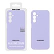 قاب سیلیکونی پاک کنی اورجینال Master Quality مدل Samsung Galaxy A15 - یاسی (پک دار)