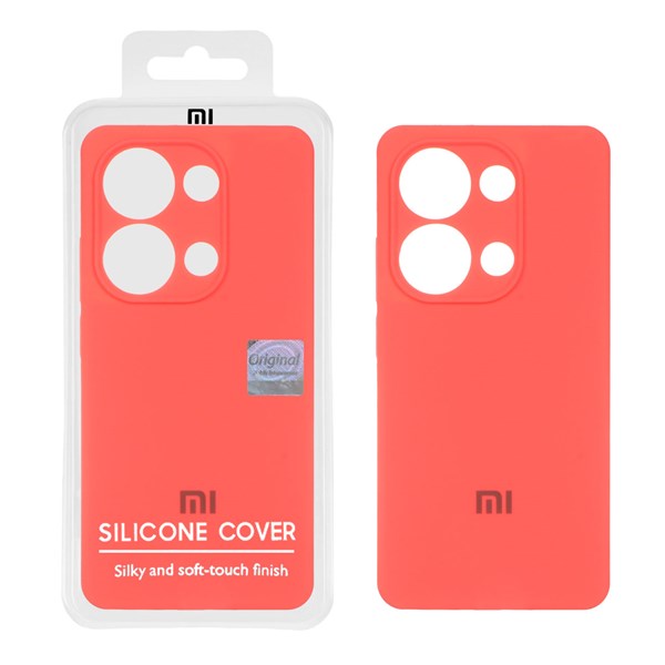 قاب سیلیکونی پاک کنی اورجینال Master Quality مدل Xiaomi Redmi Note 14S / Note 13 Pro 4G / M6 Pro 4G - مرجانی (پک دار)