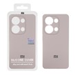 قاب سیلیکونی پاک کنی اورجینال Master Quality مدل Xiaomi Redmi Note 14S / Note 13 Pro 4G / M6 Pro 4G - خاکی (پک دار)