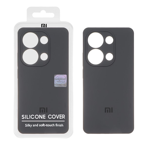 قاب سیلیکونی پاک کنی اورجینال Master Quality مدل Xiaomi Redmi Note 14S / Note 13 Pro 4G / M6 Pro 4G - خاکستری (پک دار)