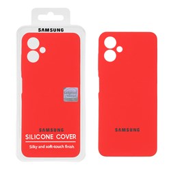 قاب سیلیکونی پاک کنی اورجینال Master Quality مدل Samsung Galaxy A06 - قرمز (پک دار)