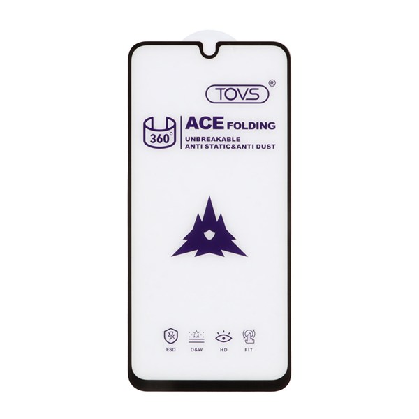 محافظ صفحه نمایش شیشه ای Full Cover ACE - 360 Anti Static مدل Samsung Galaxy A17 / A16 / A26