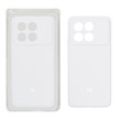 قاب سیلیکونی پاک کنی محافظ لنزدار اورجینال Xiaomi Poco X6 Pro 5G / Redmi K70E - سفید (پک اصلی)