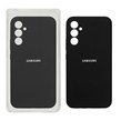قاب سیلیکونی پاک کنی محافظ لنزدار اورجینال Samsung Galaxy A34 - مشکی (پک اصلی)
