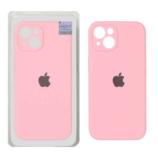 قاب سیلیکونی پاک کنی اورجینال Master Quality مدل Apple iPhone 13 / iPhone 14 - صورتی (پک دار)