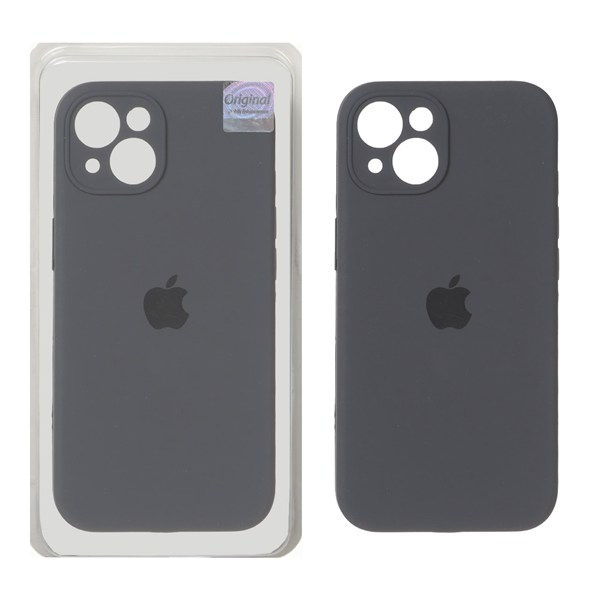 قاب سیلیکونی پاک کنی اورجینال Master Quality مدل Apple iPhone 13 / iPhone 14 - خاکستری (پک دار)