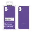 قاب سیلیکونی پاک کنی اورجینال درجه یک Samsung Galaxy A05 - بنفش (پک دار)