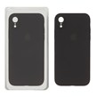 قاب سیلیکونی پاک کنی محافظ لنزدار اورجینال Apple iPhone XR - مشکی (پک اصلی)
