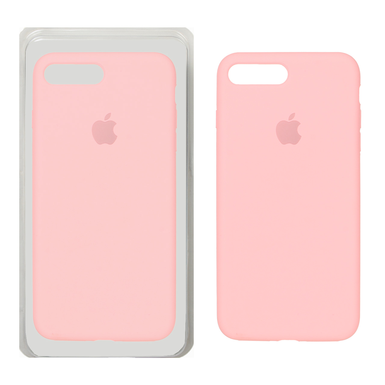 قاب سیلیکونی پاک کنی اورجینال Apple iPhone 7 Plus / iPhone 8 Plus - صورتی کد 1 (پک اصلی)