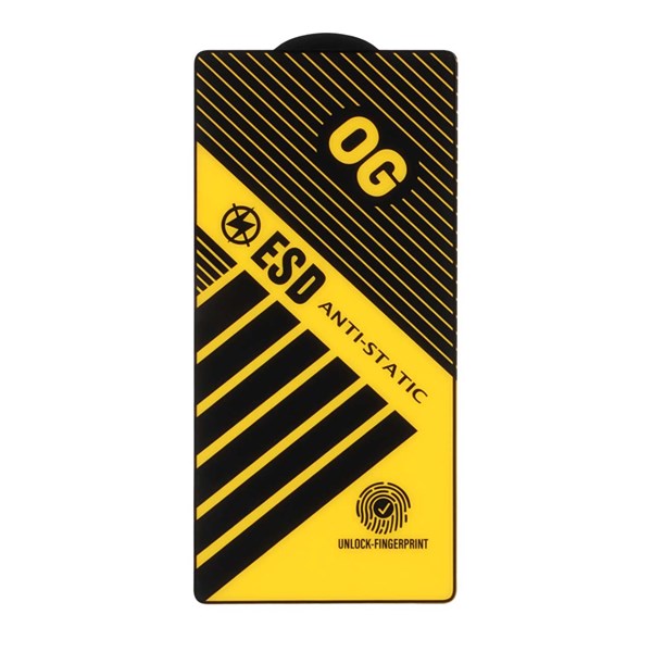 محافظ صفحه نمایش شیشه ای Full Cover OG Anti Static ESD مدل Samsung Galaxy S25 Ultra