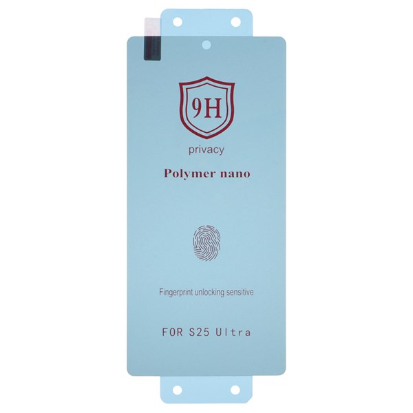 محافظ صفحه نمایش Full Cover Polymer nano Privacy مدل Samsung Galaxy S25 Ultra