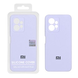 قاب سیلیکونی پاک کنی اورجینال Master Quality مدل Xiaomi Redmi Note 12 4G - یاسی (پک دار)