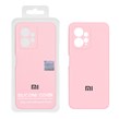 قاب سیلیکونی پاک کنی اورجینال Master Quality مدل Xiaomi Redmi Note 12 4G - صورتی (پک دار)