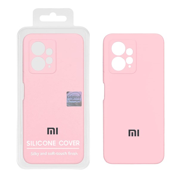 قاب سیلیکونی پاک کنی اورجینال Master Quality مدل Xiaomi Redmi Note 12 4G - صورتی (پک دار)