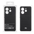 قاب نیو سیلیکون محافظ لنزدار RFF مدل Xiaomi Redmi Note 14 4G - مشکی (پک دار)