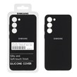 قاب سیلیکونی پاک کنی اورجینال درجه یک Samsung Galaxy S23 Plus - مشکی (پک دار)