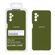 قاب سیلیکونی پاک کنی اورجینال درجه یک Samsung Galaxy M52 - سبز زیتونی (پک دار)