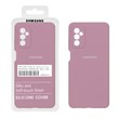 قاب سیلیکونی پاک کنی اورجینال درجه یک Samsung Galaxy M52 - بنفش کدر (پک دار)