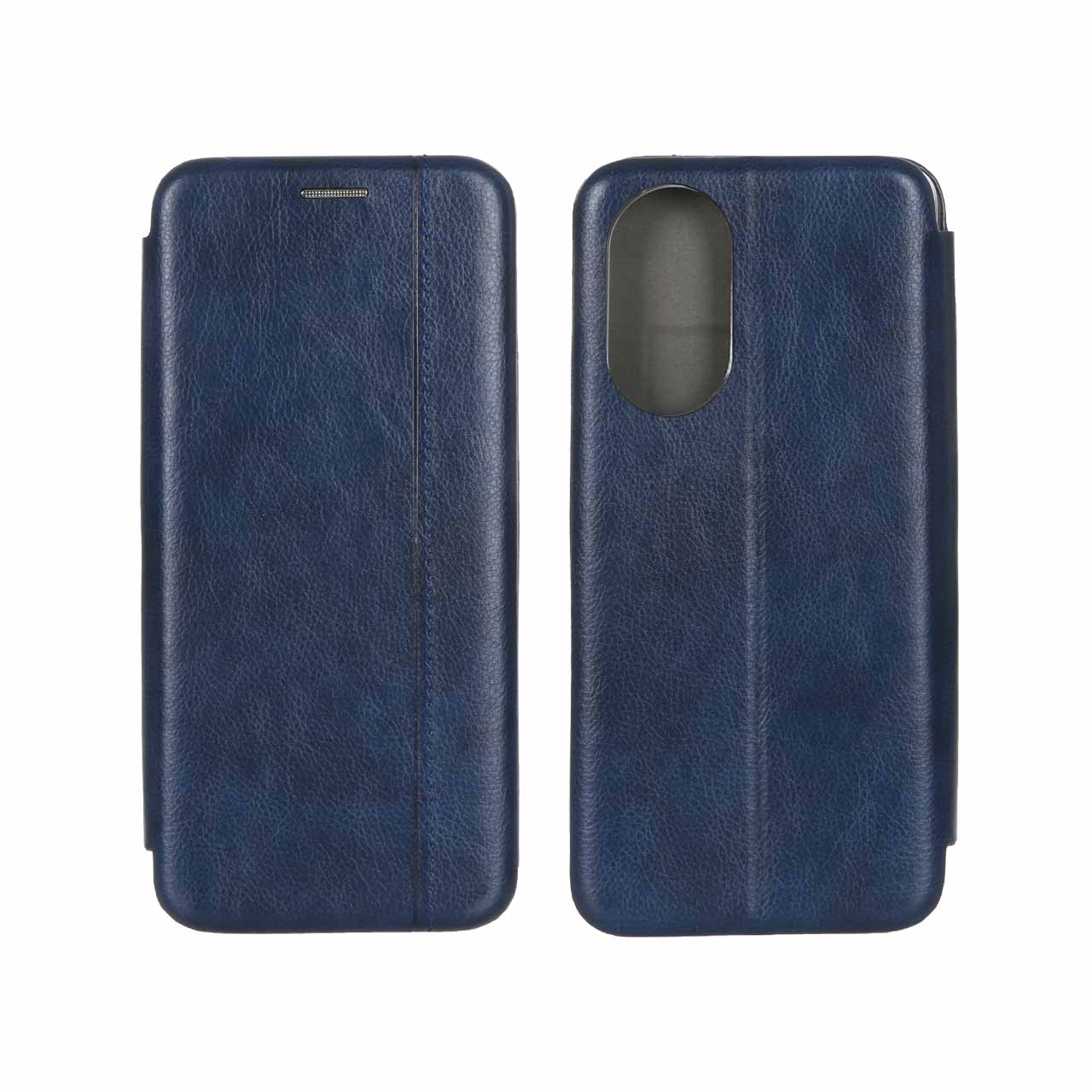 کیف چرمی موبایل مغناطیسی Huawei Nova 9 / Honor 50 - سرمه ای