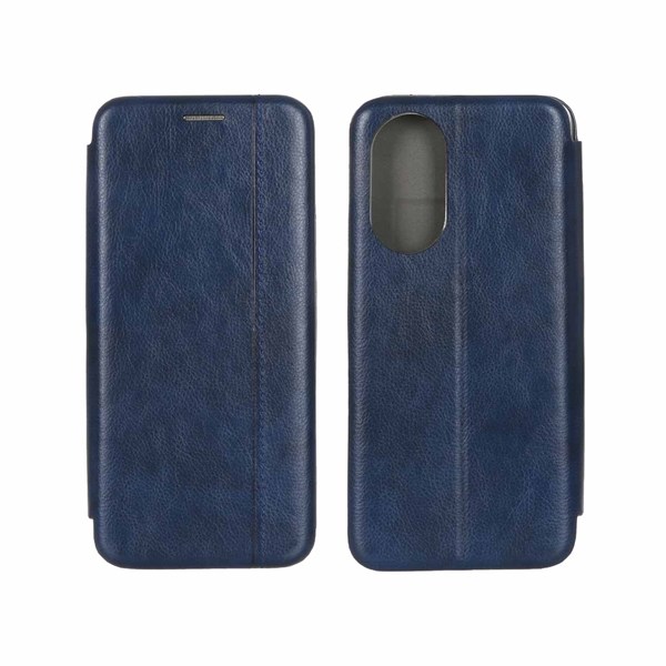 کیف چرمی موبایل مغناطیسی Huawei Nova 9 / Honor 50 - سرمه ای