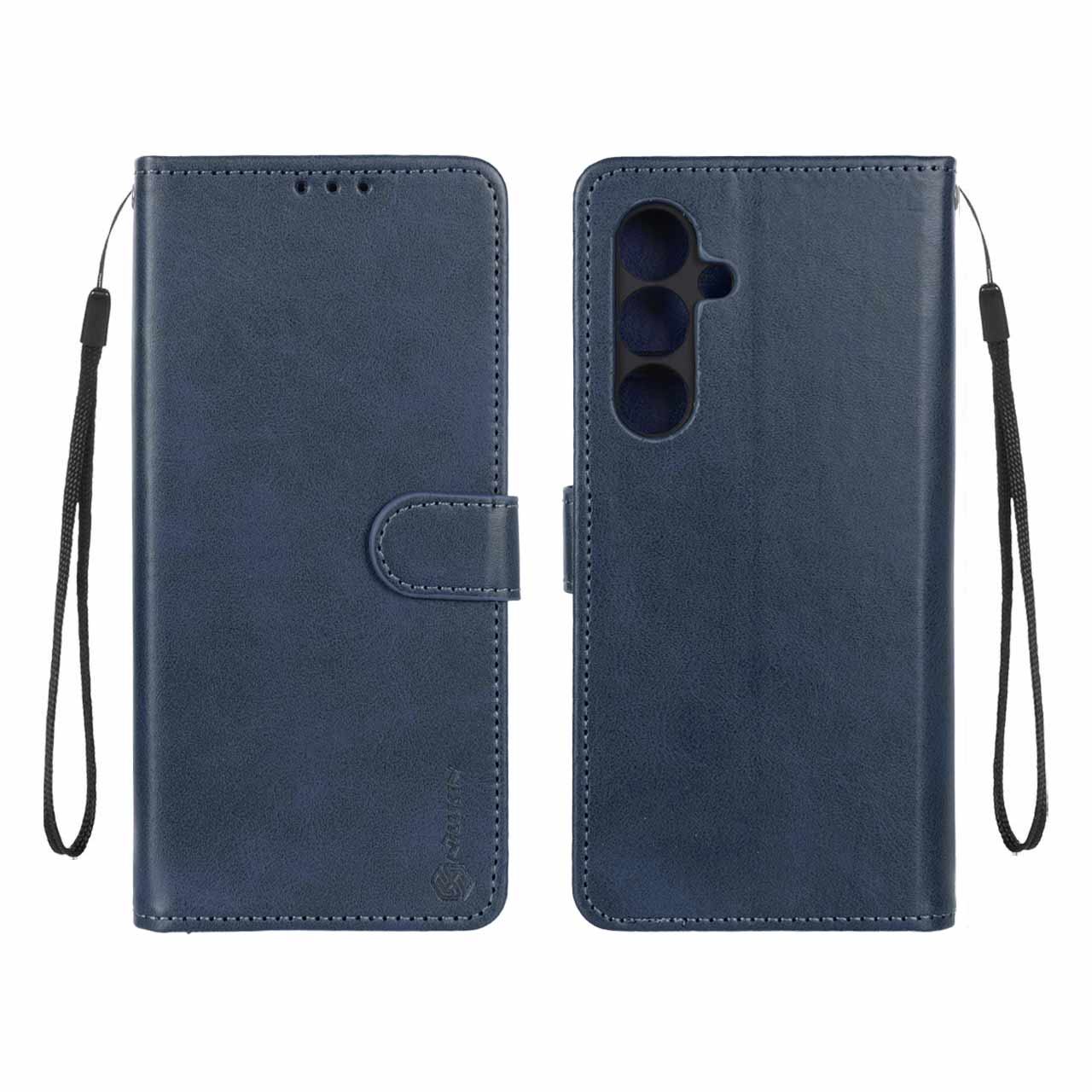 کیف موبایل مگنتی Nillkin مدل Samsung Galaxy S24 FE - سرمه ای