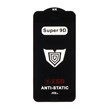 محافظ صفحه نمایش شیشه ای Full Cover ESD Anti Static - Super 9D مدل Apple iPhone 5 /Apple iPhone 5s - مشکی (بدون پک)