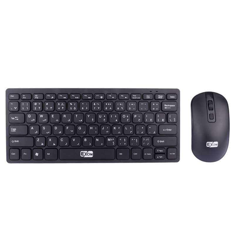 کیبورد و موس بی سیم اکسون K120