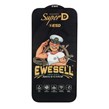 محافظ صفحه نمایش شیشه ای Full Cover Super D Esd Ewesell مدل Apple iPhone 17 / iPhone 16 Pro (بدون پک)