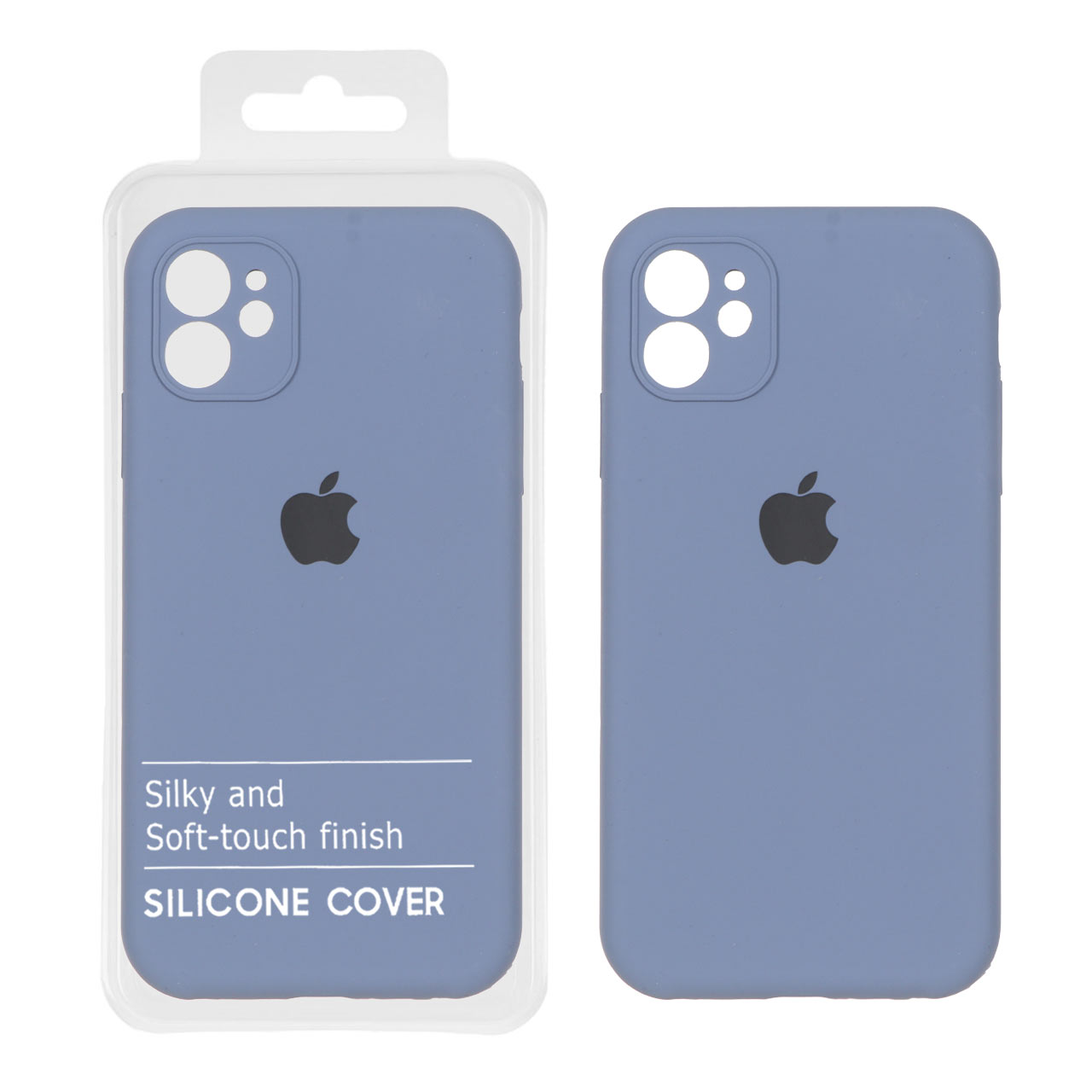 قاب سیلیکونی پاک کنی اورجینال Master Quality مدل Apple iPhone 11 - فیلی (پک دار)