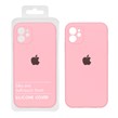 قاب سیلیکونی پاک کنی اورجینال Master Quality مدل Apple iPhone 11 - صورتی (پک دار)