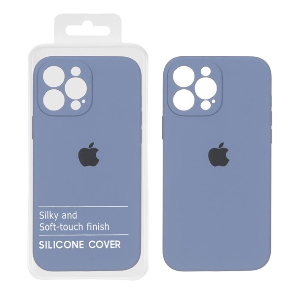 قاب سیلیکونی پاک کنی اورجینال Master Quality مدل Apple iPhone 13 Pro Max - فیلی (پک دار)
