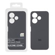 قاب سیلیکونی پاک کنی اورجینال Master Quality مدل Xiaomi Redmi 13X / Redmi 13 4G / Poco M6 4G - خاکستری (پک دار)