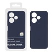 قاب سیلیکونی پاک کنی اورجینال Master Quality مدل Xiaomi Redmi 13X / Redmi 13 4G / Poco M6 4G - سرمه ای (پک دار)