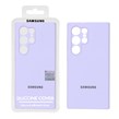 قاب سیلیکونی پاک کنی اورجینال Master Quality مدل Samsung Galaxy S24 Ultra - یاسی (پک دار)