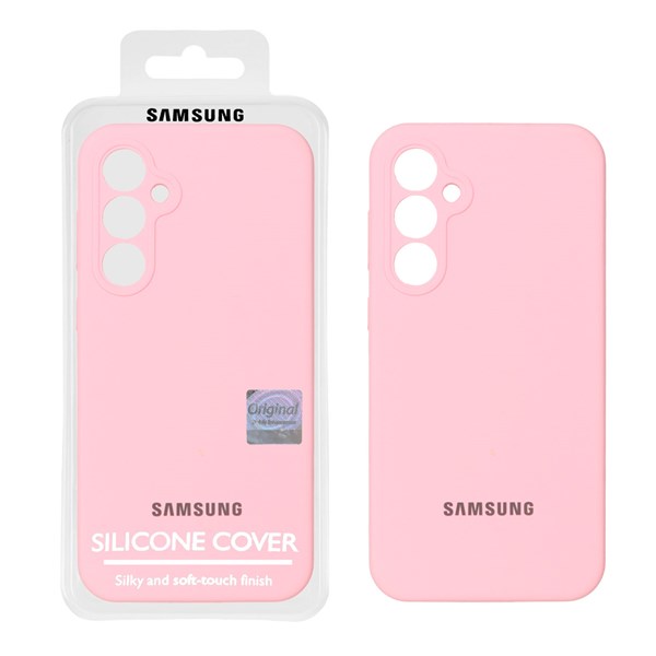 قاب سیلیکونی پاک کنی اورجینال Master Quality مدل Samsung Galaxy S23 FE - صورتی (پک دار)