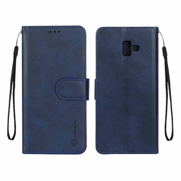 کیف موبایل مگنتی Nillkin مدل Samsung Galaxy J6 Plus / J610 - سرمه ای
